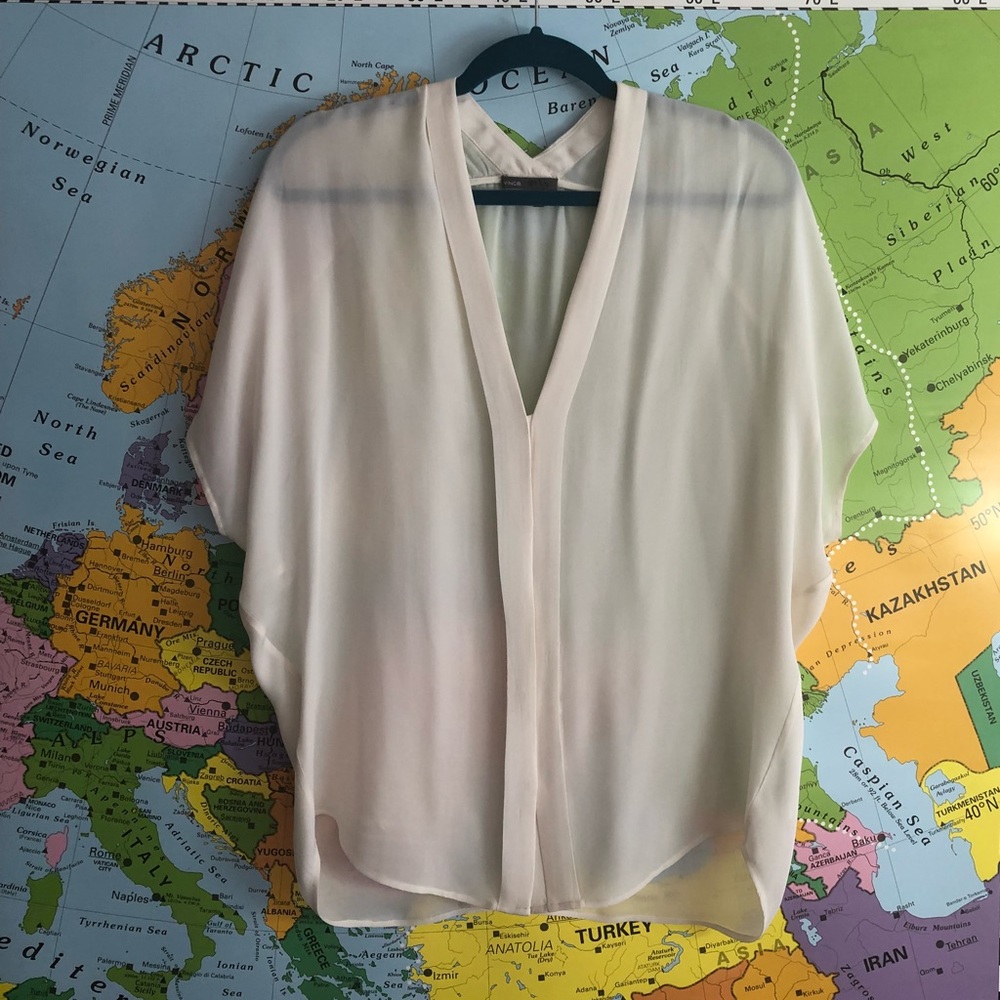 Vince silk top